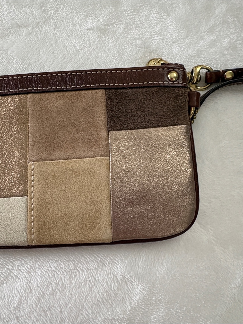 Coach Patchwork Wristlet - Picture 10 of 14